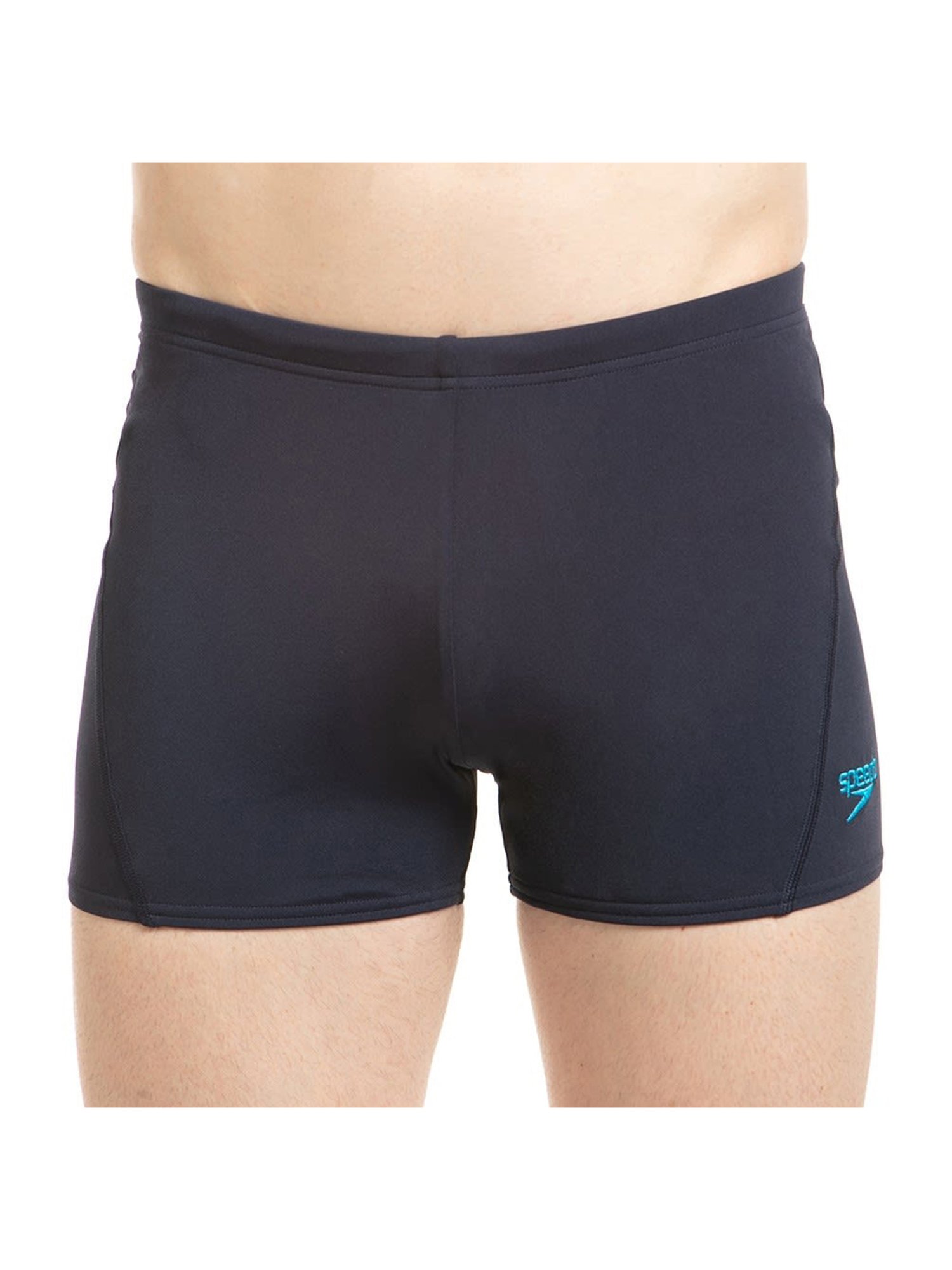 Speedo Navy AM ESS Splice Aqua Shorts