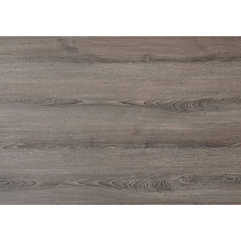 Chrome Metal Computer Desk - Dark Taupe - EveryRoom