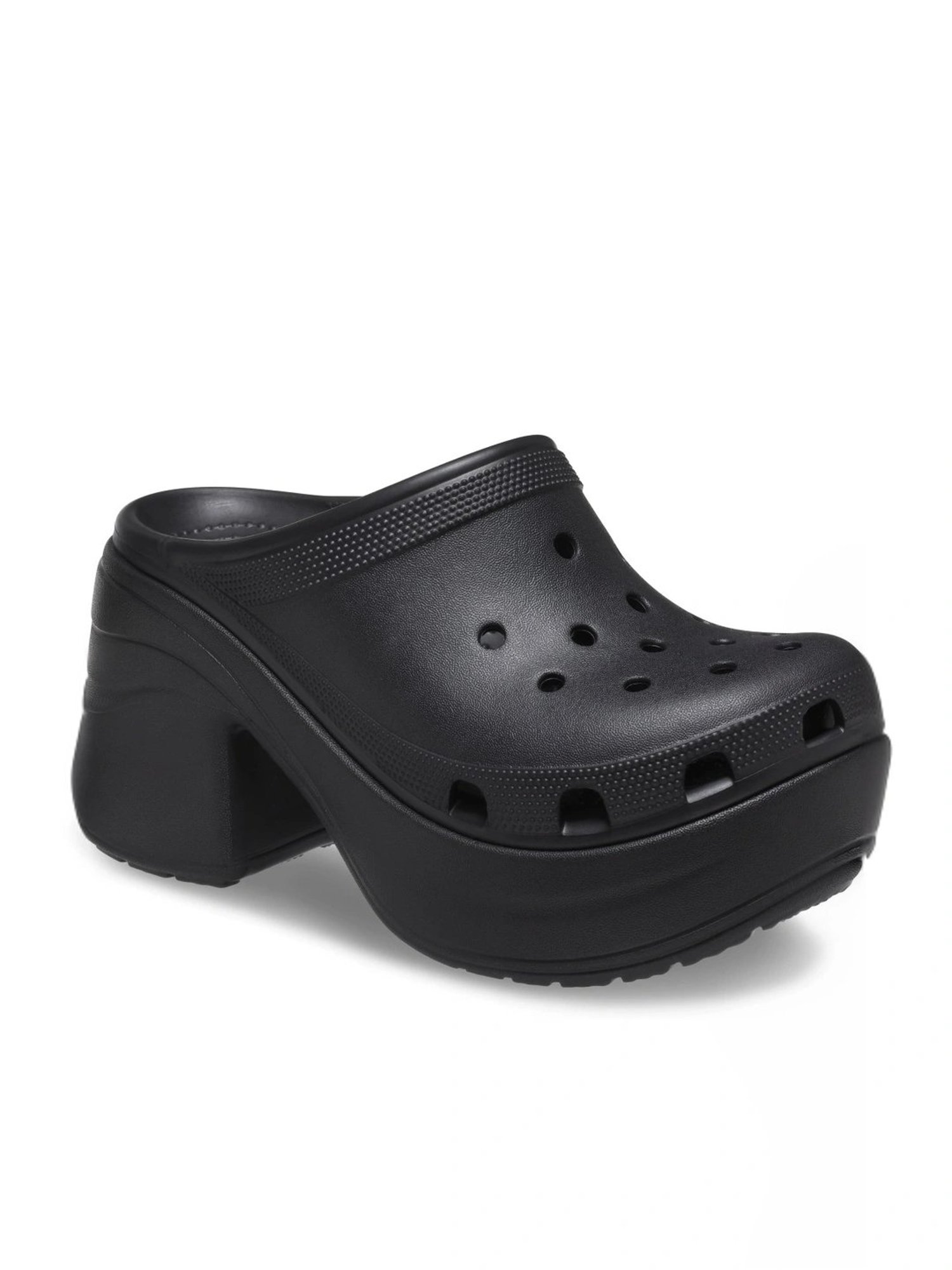 Crocs Men's Siren Black Slip-ons Clogs