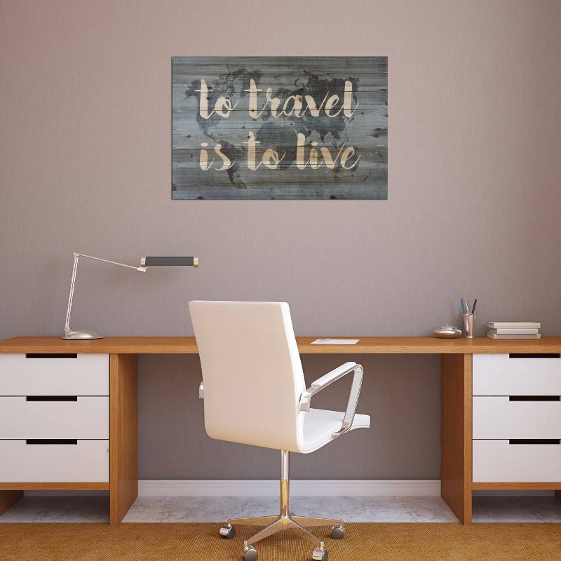 Melrose 18" Black and White "Life Is Short Eat Dessert First" Wall Plaques