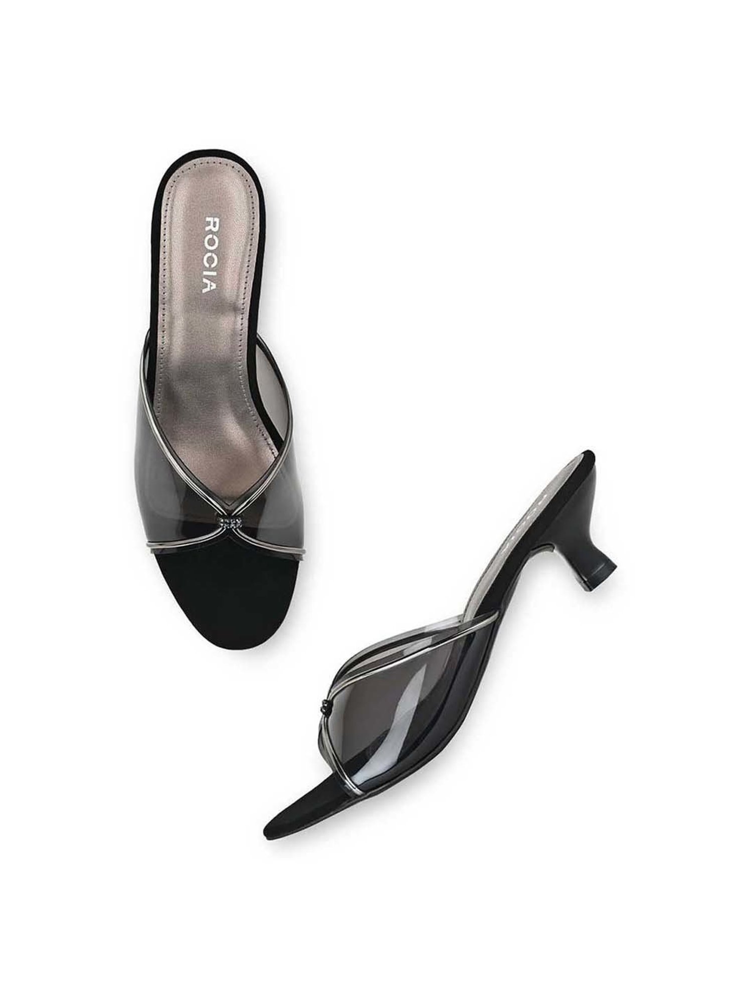 Rocia by Regal Women's Black Casual Sandals