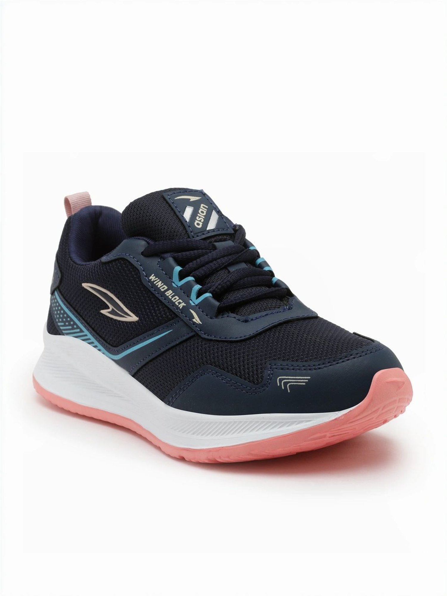 Asian Women's Navy Running  Shoes