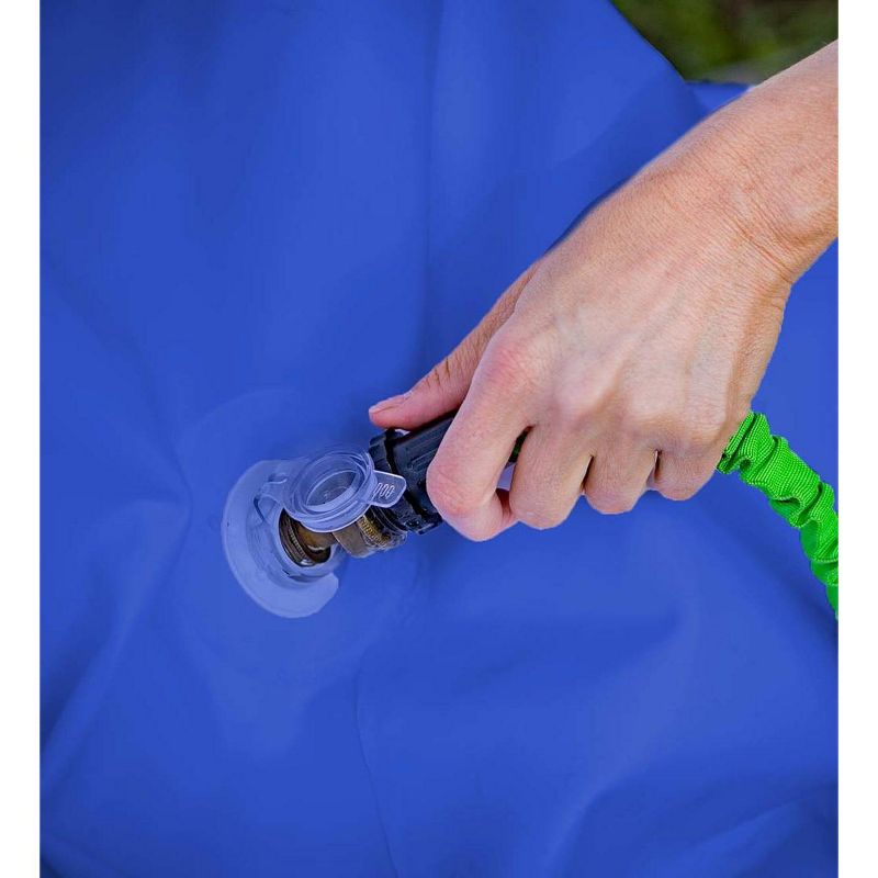 HearthSong Jump2It Outdoor Inflatable Kids Trampoline with Water Compartments for Stability