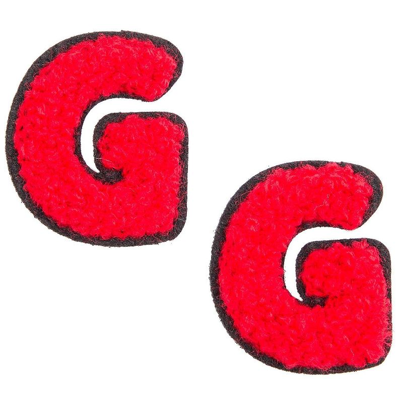 Bright Creations 82-Pack White Alphabet Letter and Number Iron On Patches for Applique, Sewing, Arts and Crafts, 1 In