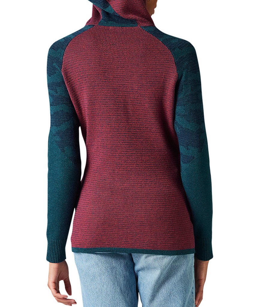 SmartWool Dacono Quarter Zip Mock Neck Hoodie Sweater