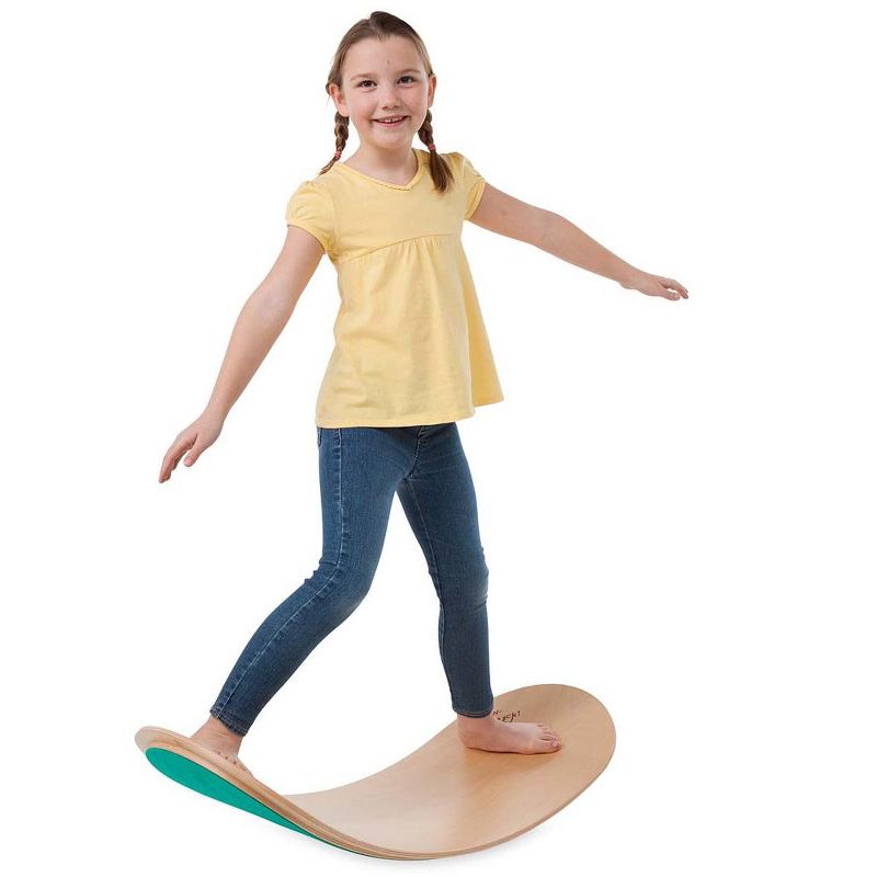 Magic Cabin - WeRock Moon Balance Board for Kids Indoor or Outdoors Balancing Fun, Fuschia
