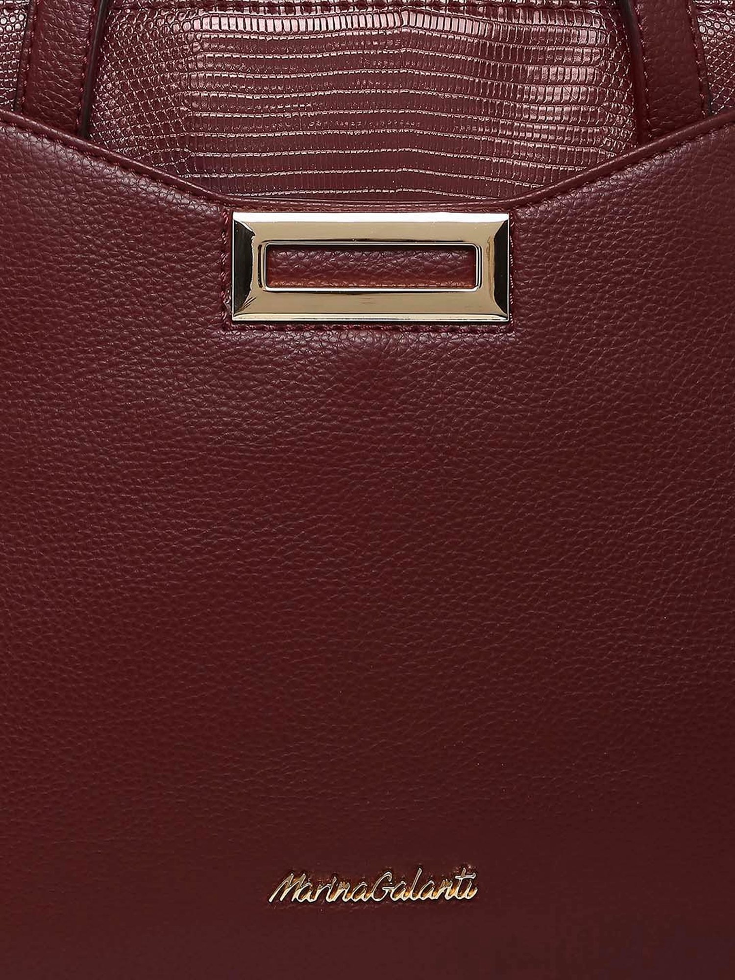 Marina Galanti Wine Midnight Sonata Soft Tote