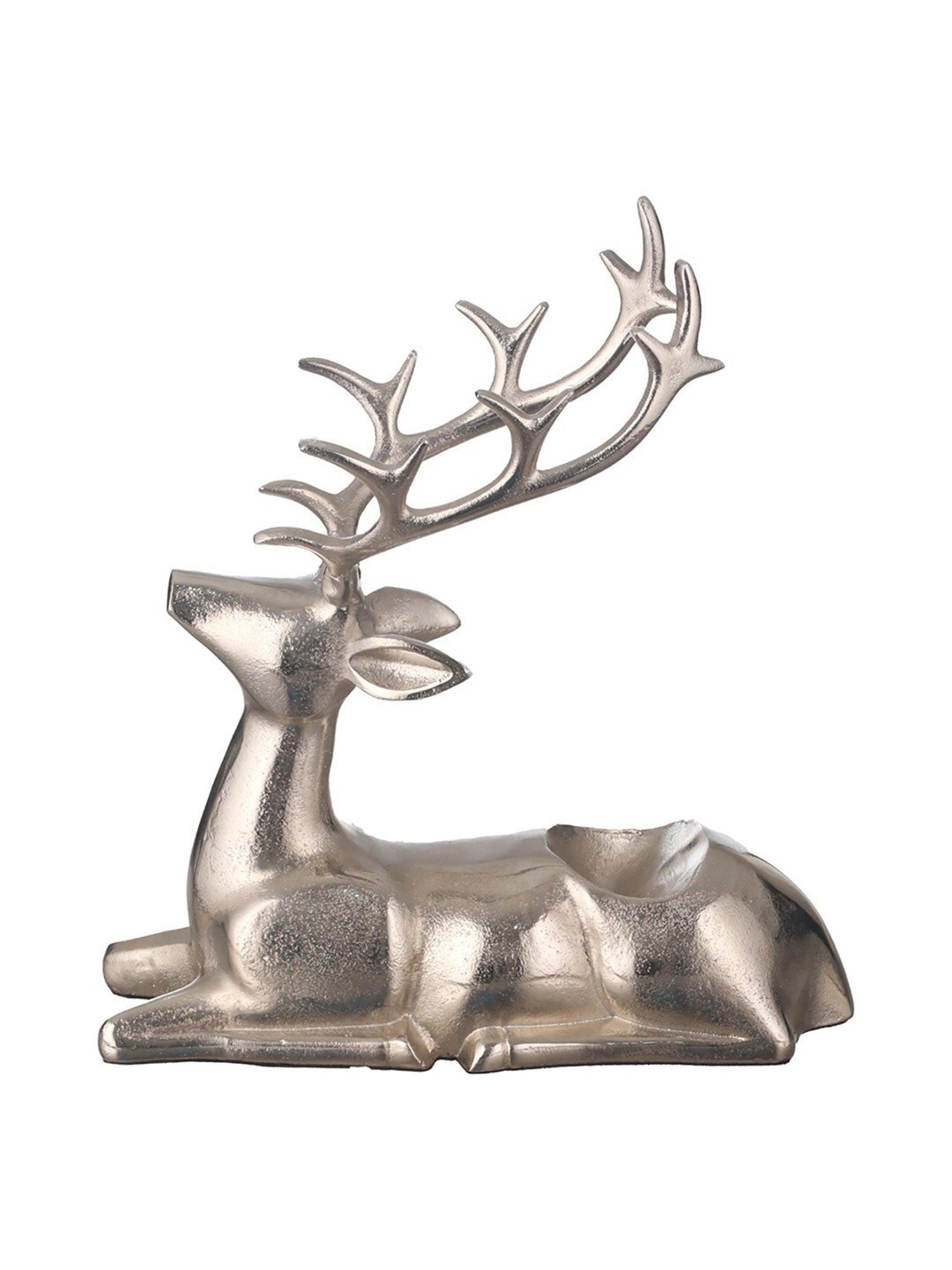 Trovea's Deer Design Silver Bottle Rack