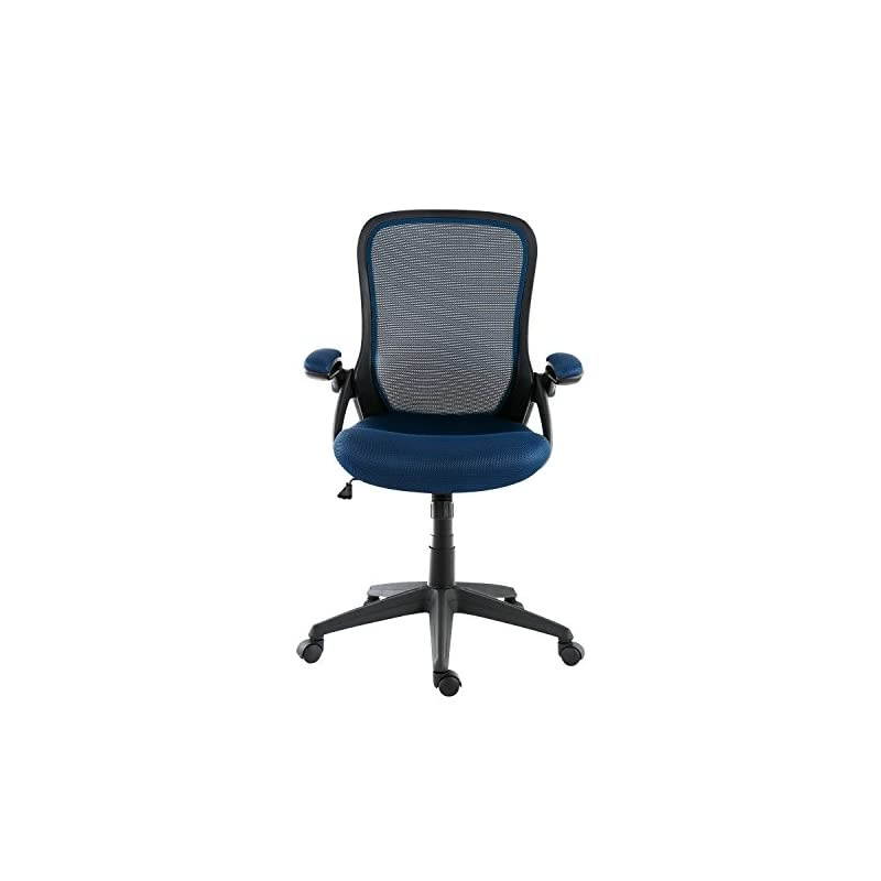 Sadia Office Chair in Mesh, Blue