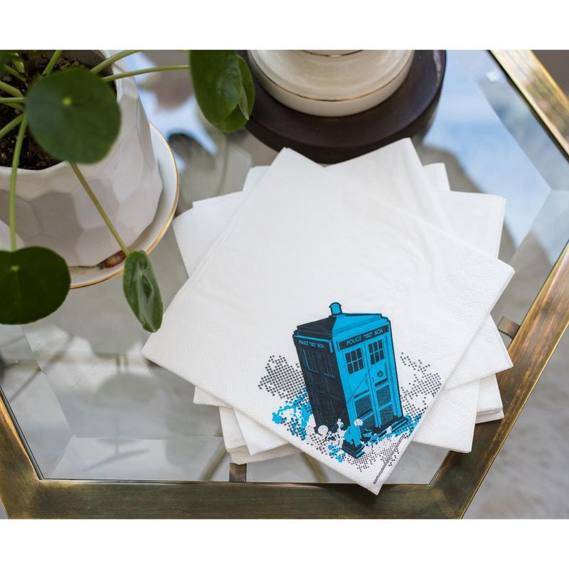 Seven20 Doctor Who TARDIS Anthony Dry Napkin Set