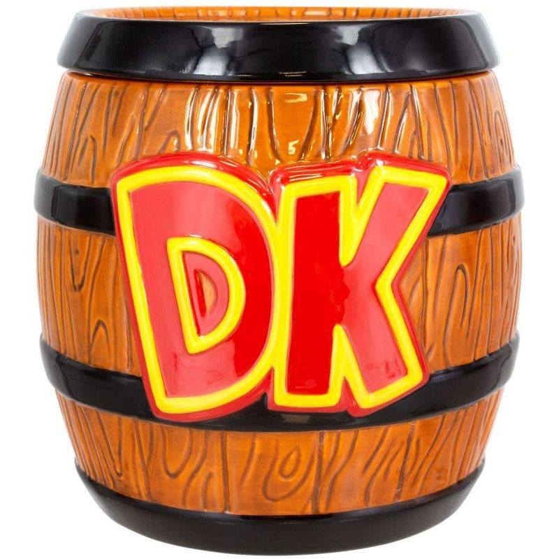 Paladone Donkey Kong Barrel Ceramic Cookie Jar