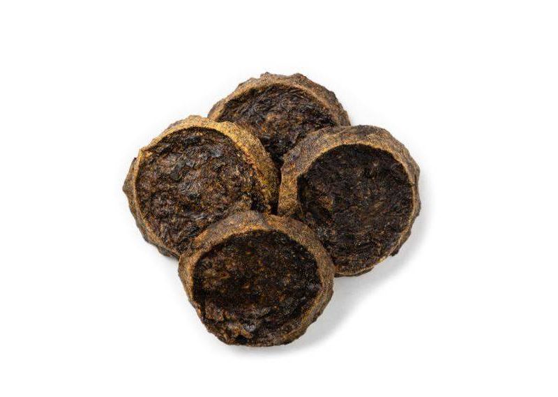 Fruitables Dog Treats Whole Jerky Bites Grilled Bison & Apple - 12oz