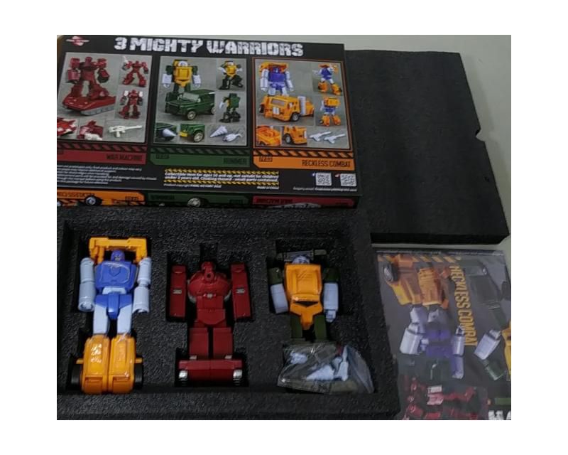 Mighty Warriors Set of 3 Figures | Final Victory Action figure accessories