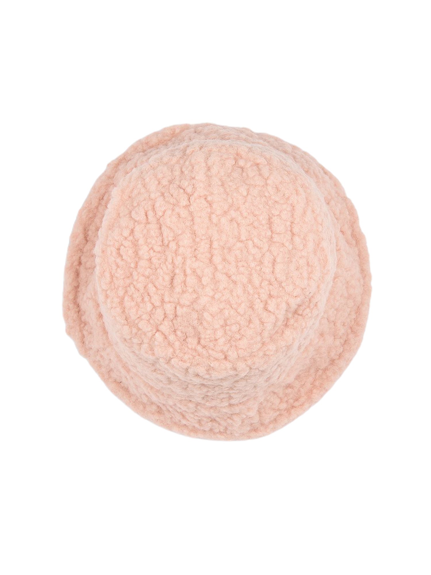 ToniQ Pink Fur Special Seasonal Wear Bucket Hat