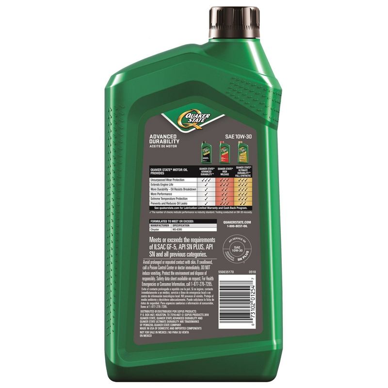 Quaker State 10W30 Engine Oil