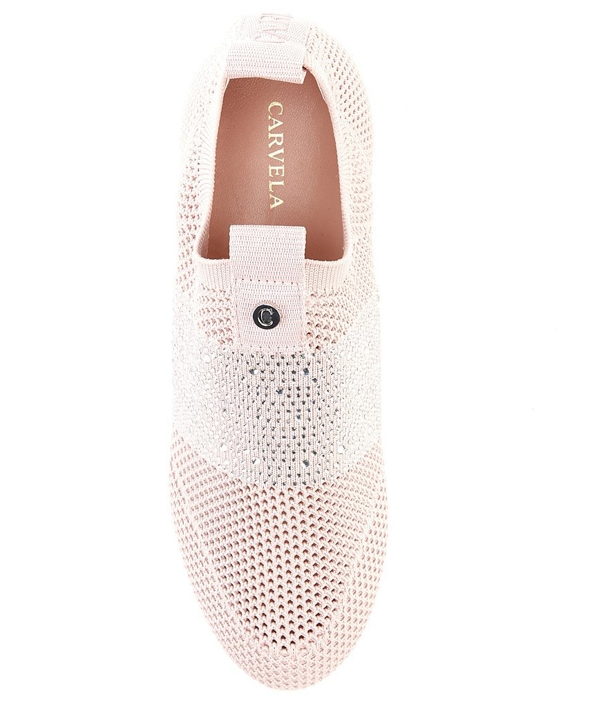Carvela Janiero Stretch Fabric Slip-On Sneakers