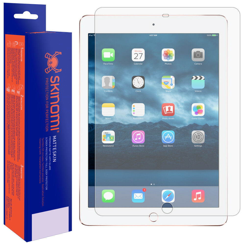 Skinomi MatteSkin Anti-Glare Screen Protector Shield for Apple iPad