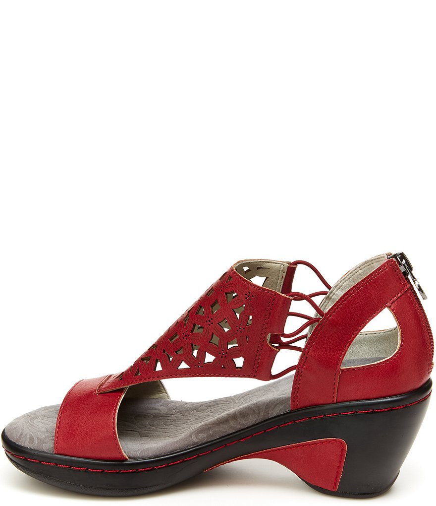 JBU by Jambu Isla Perforated Wedge Sandals