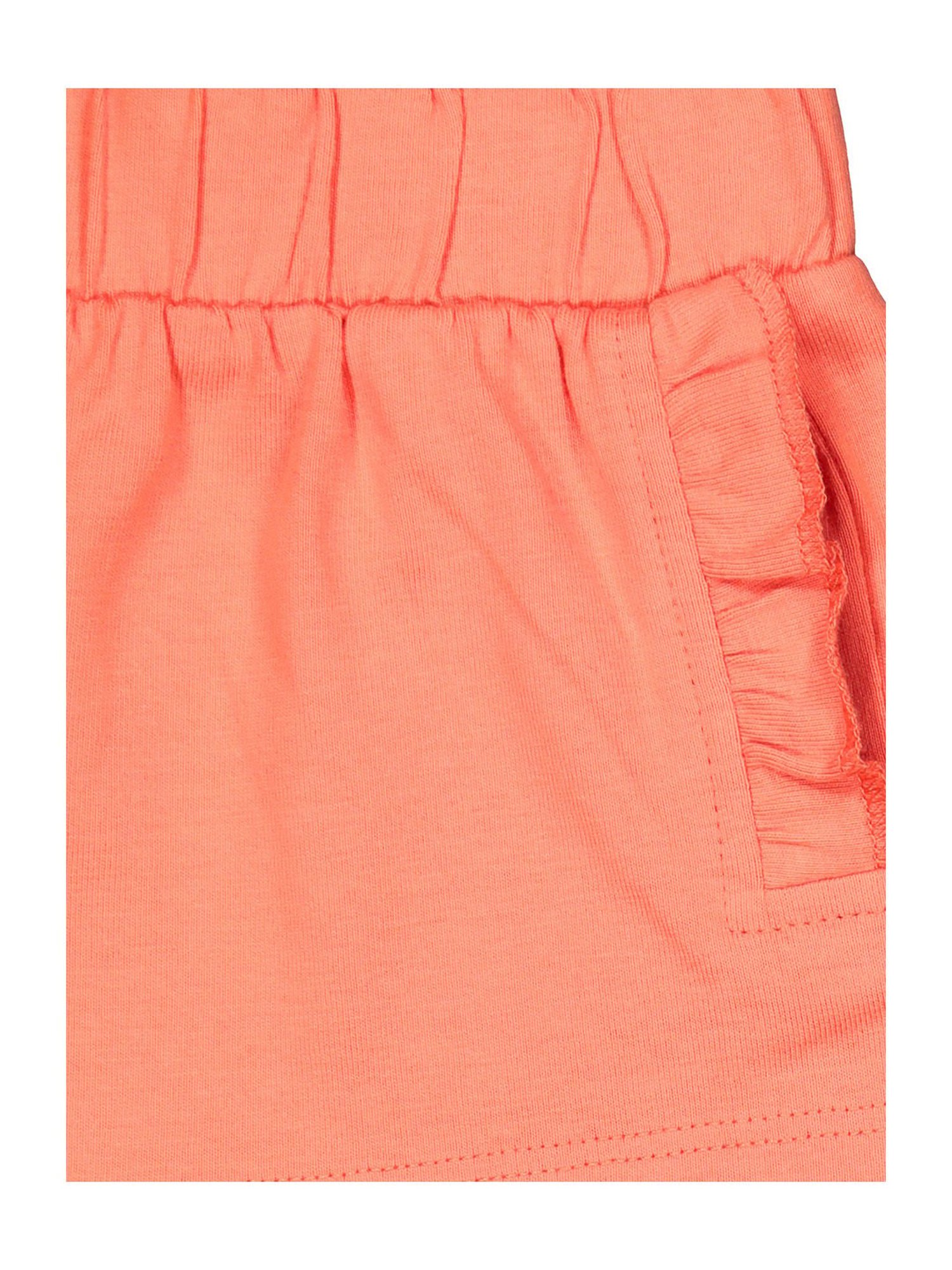 Mothercare Kids Navy & Peach Solid Shorts (Pack Of 2)