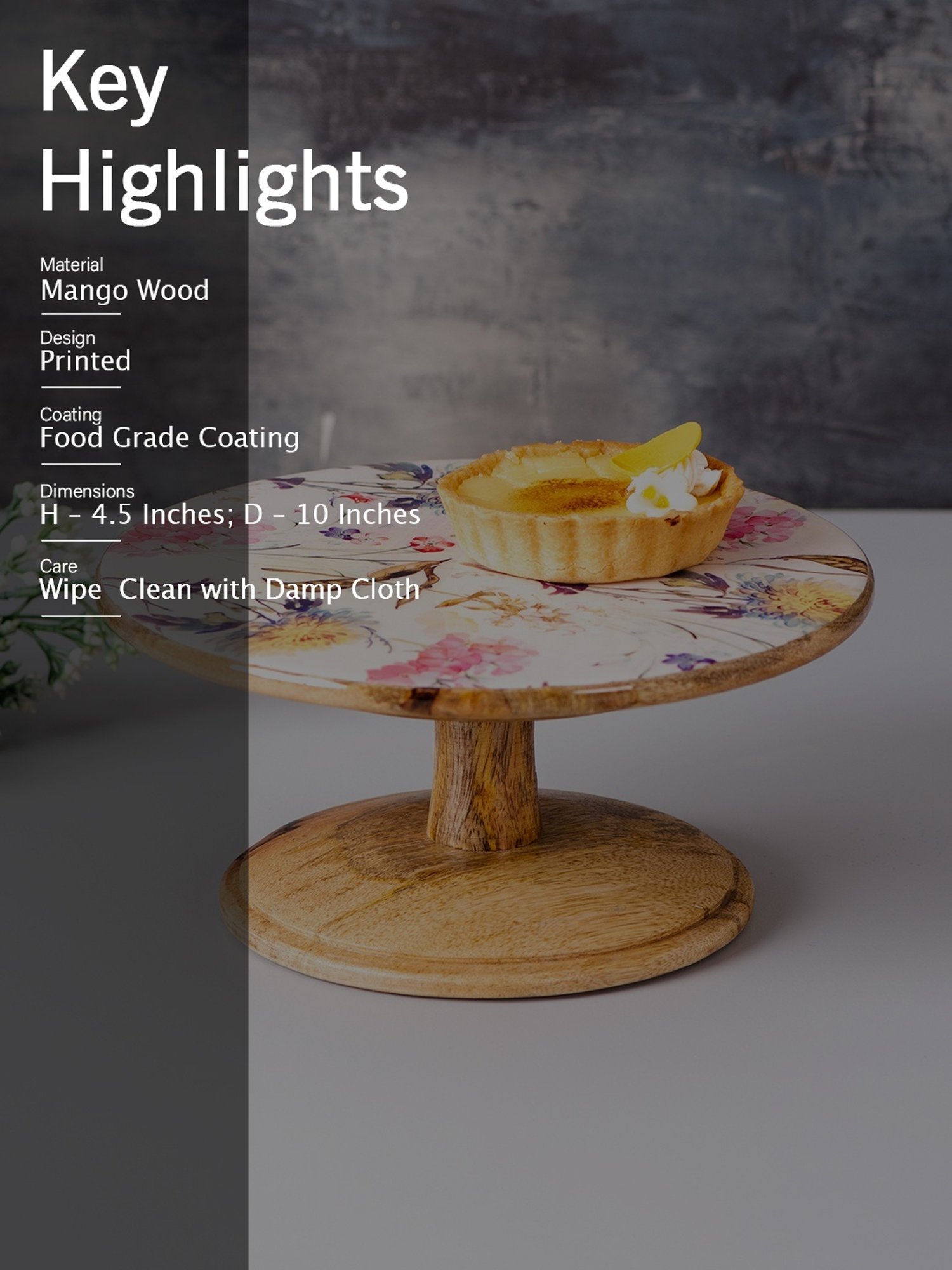 Goodhomes Transparent Glass Butter Dishes With Lid