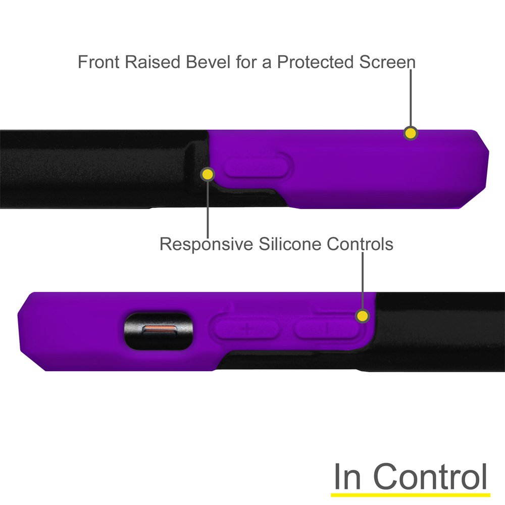 iPhone 7 Case Hybrid Impact Resistant Dual Layer Soft Cover Hard Shell Kick Stand Case for Apple iPhone 7