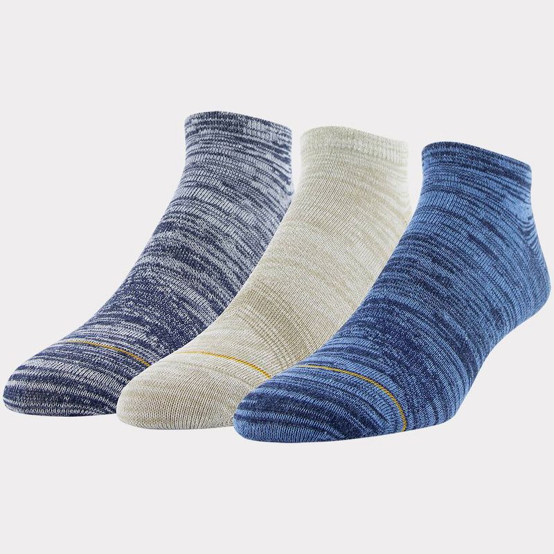 Signature Gold by GOLDTOE Men's 3pk Free Feed No Show Casual Socks - 6-12.5