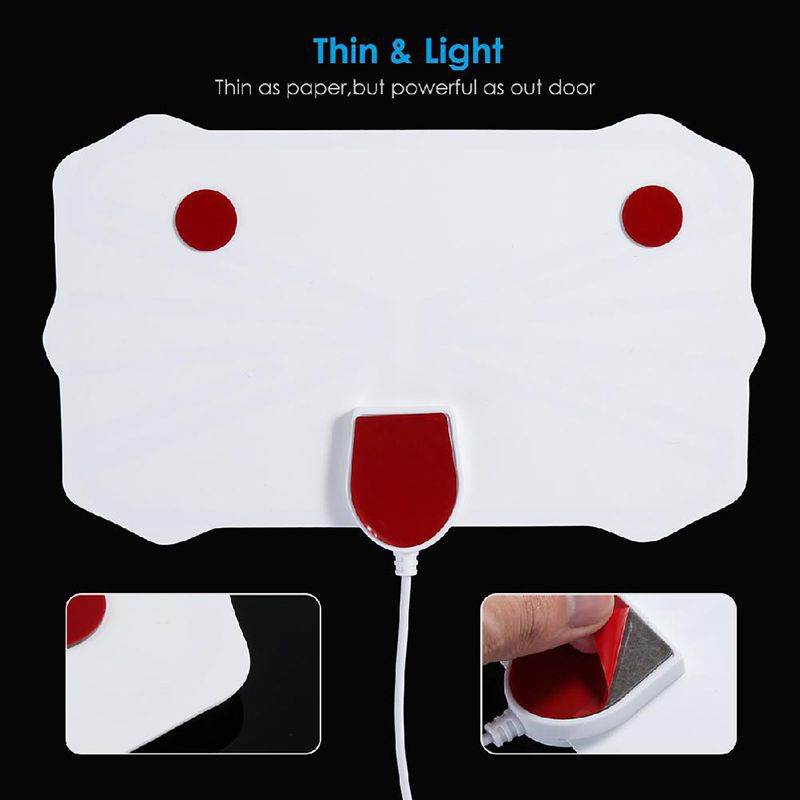 For EastVita 200 Mile Range Antenna TV Digital HD Skywire 4K Antena Digital Indoor HDTV 1080P TV Antenna with Signal Amplifier