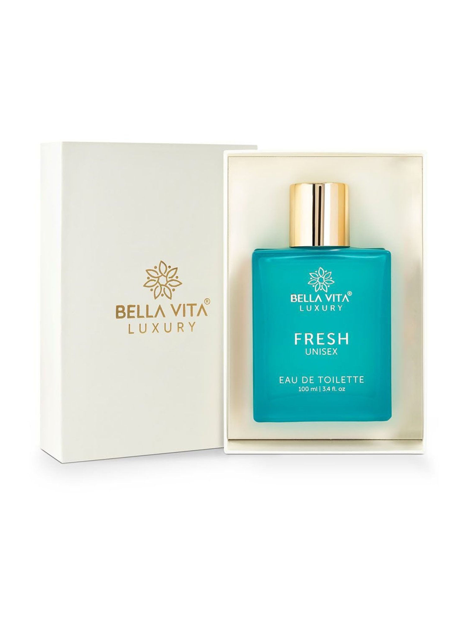Bella Vita Luxury Fresh Unisex Perfume for Men & Women With Woody Aquatic Scent Fragrance - 100 ml