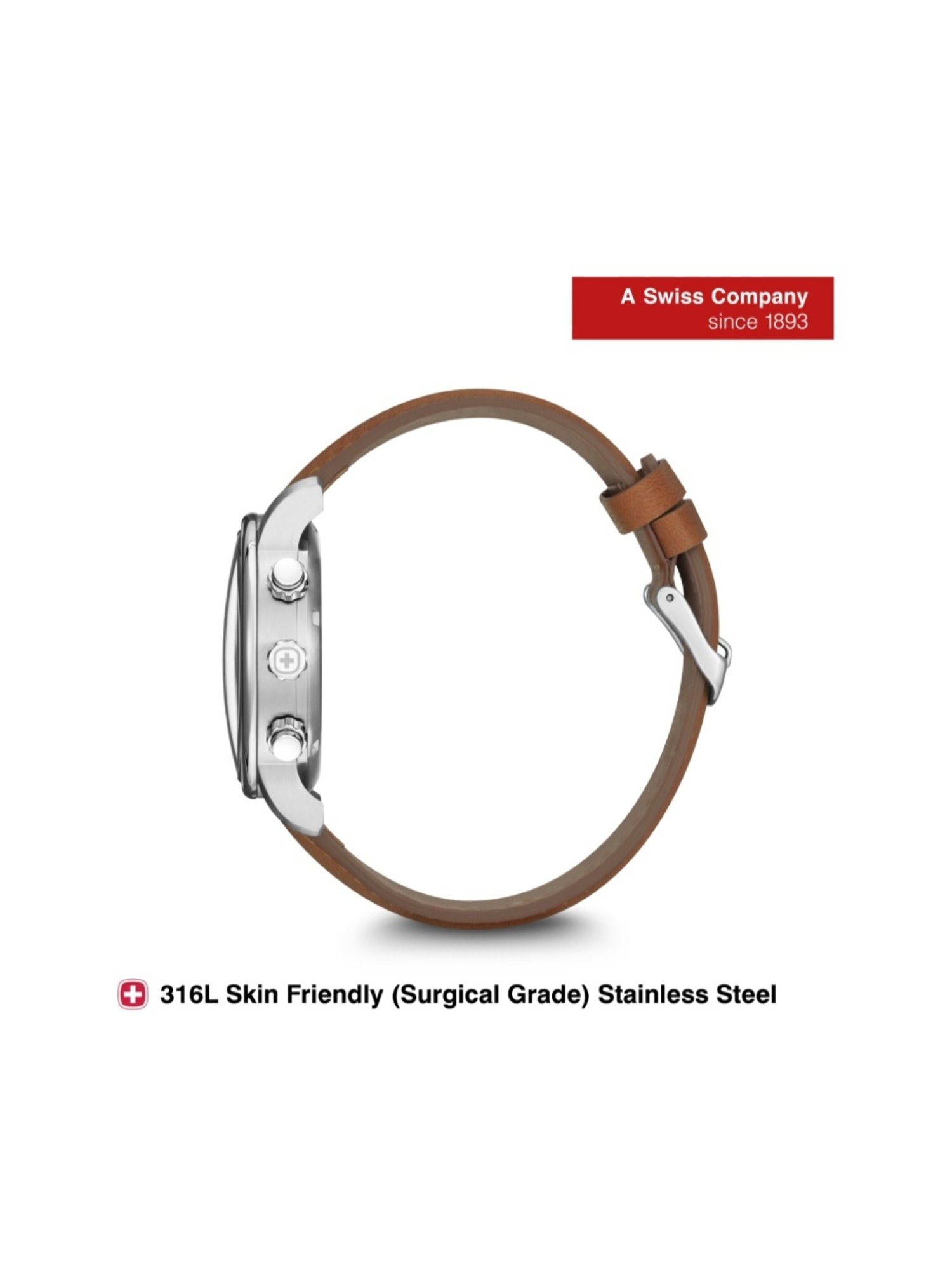 Wenger Swiss Made 01.1743.121 Urban Classic Chrono Analog Watch for Men