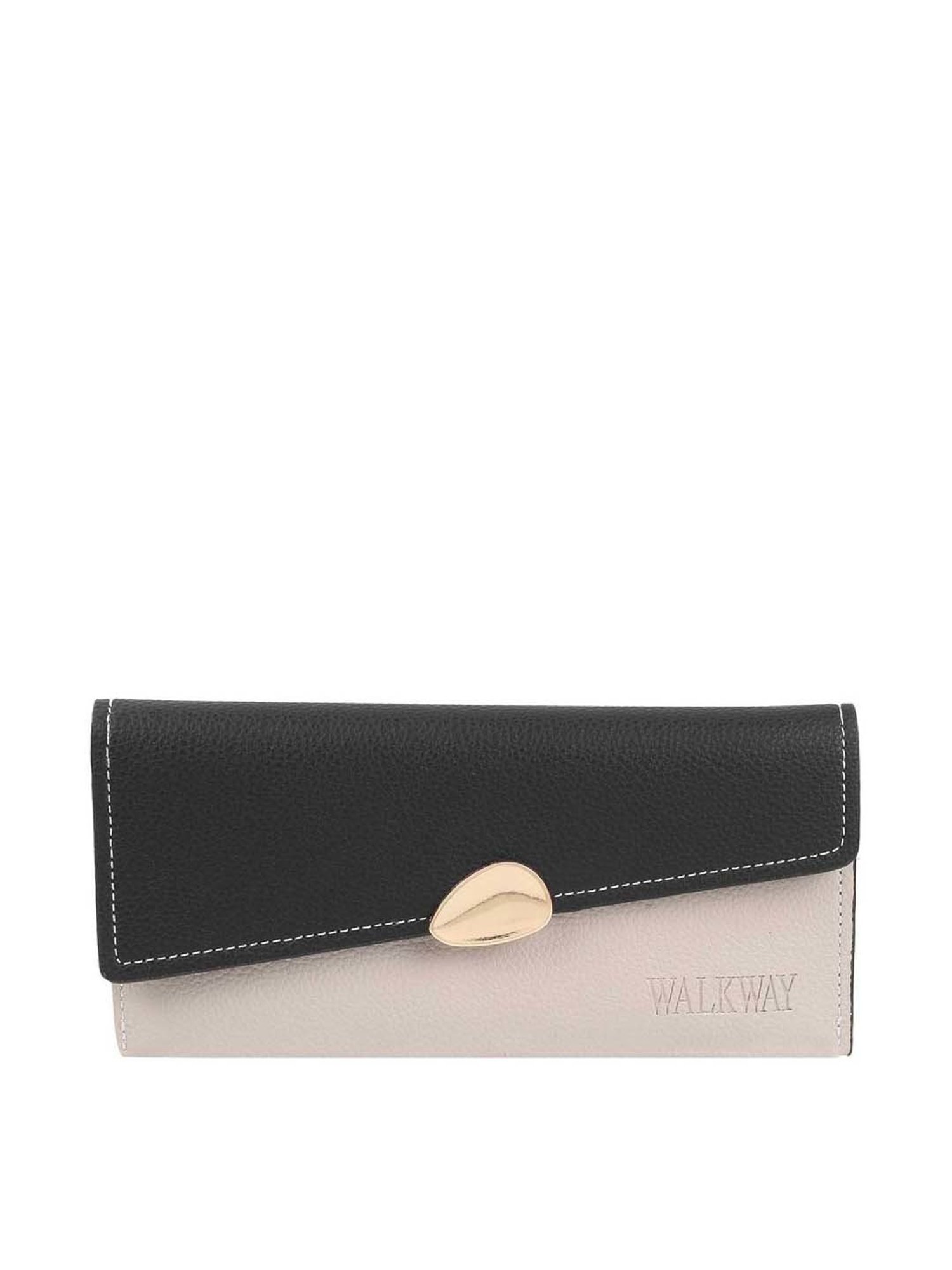 Louis Philippe Brown Casual Leather Money Clip Wallet for Men