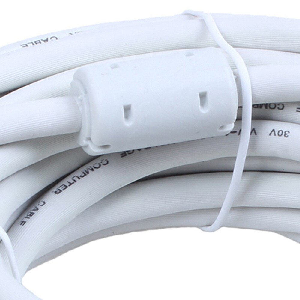 axGear 130 Ft VGA to VGA Male to Male Cable M-M 15pin SVGA Monitor LCD LED WIRE 40M