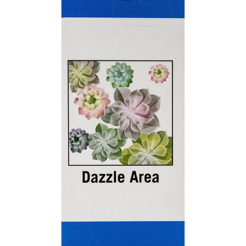 Leisure Arts Diamond Art Advanced Kit 14"X16"-Succulents