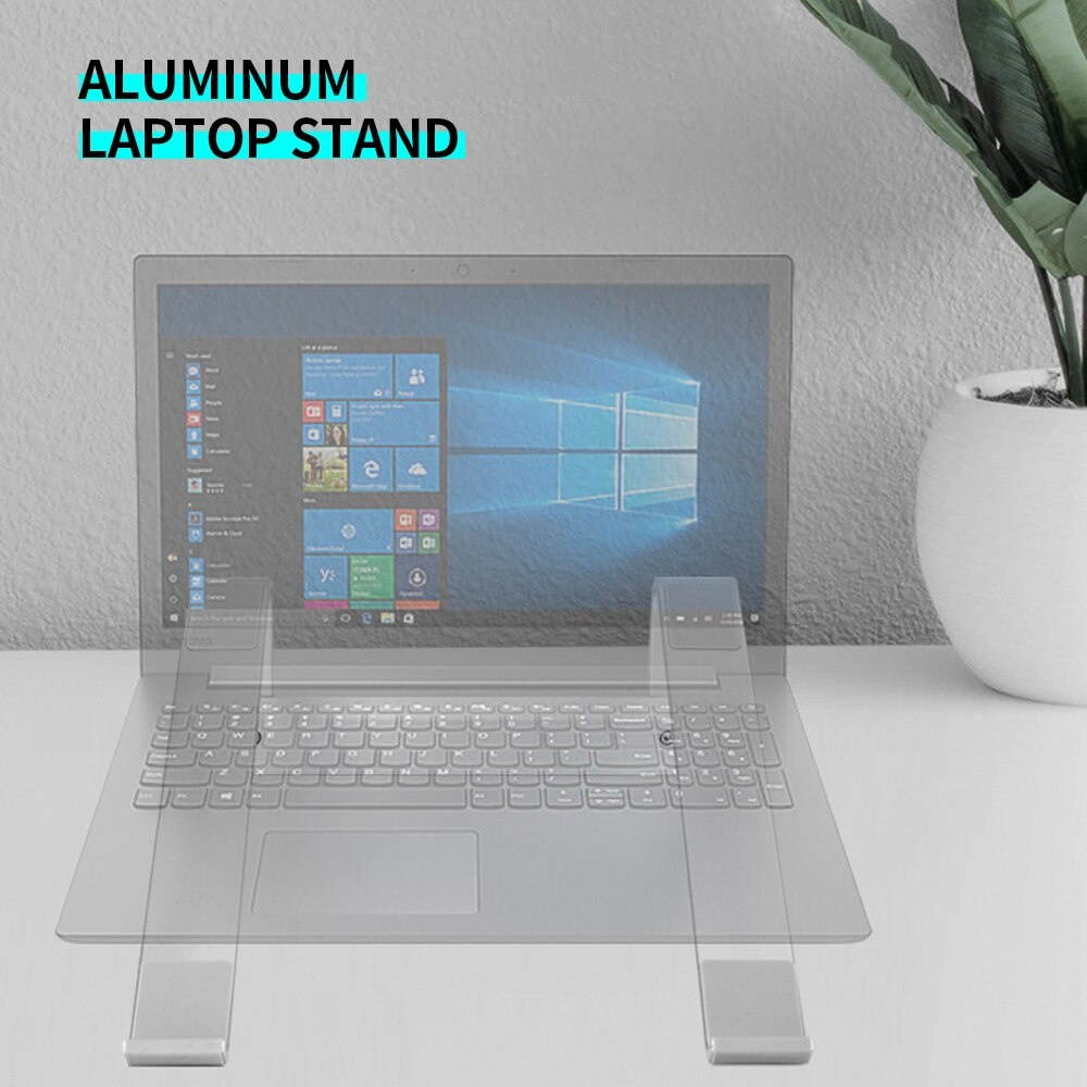 Portable Aluminum L181A Laptop Stand for notebook Desktop Silicone Nonslip Ergonomic Hollowed out Holder Cooling Laptop Bracket