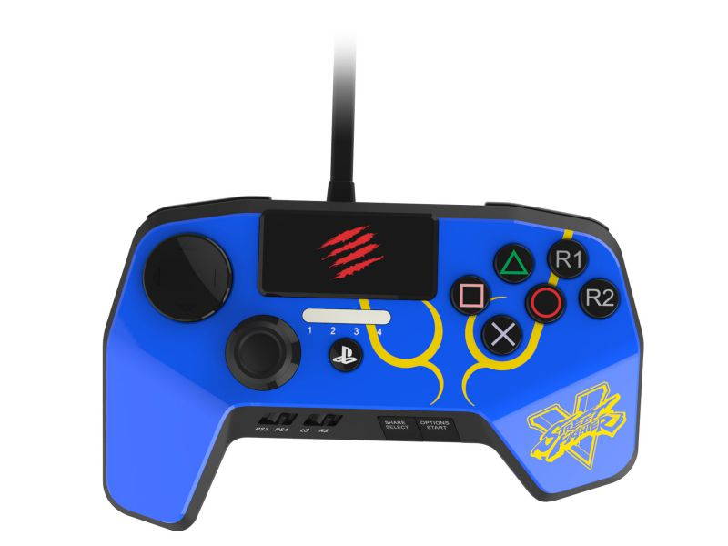 Mad Catz SFV FightPad PRO for PlayStation 3 & PlayStation 4 - White