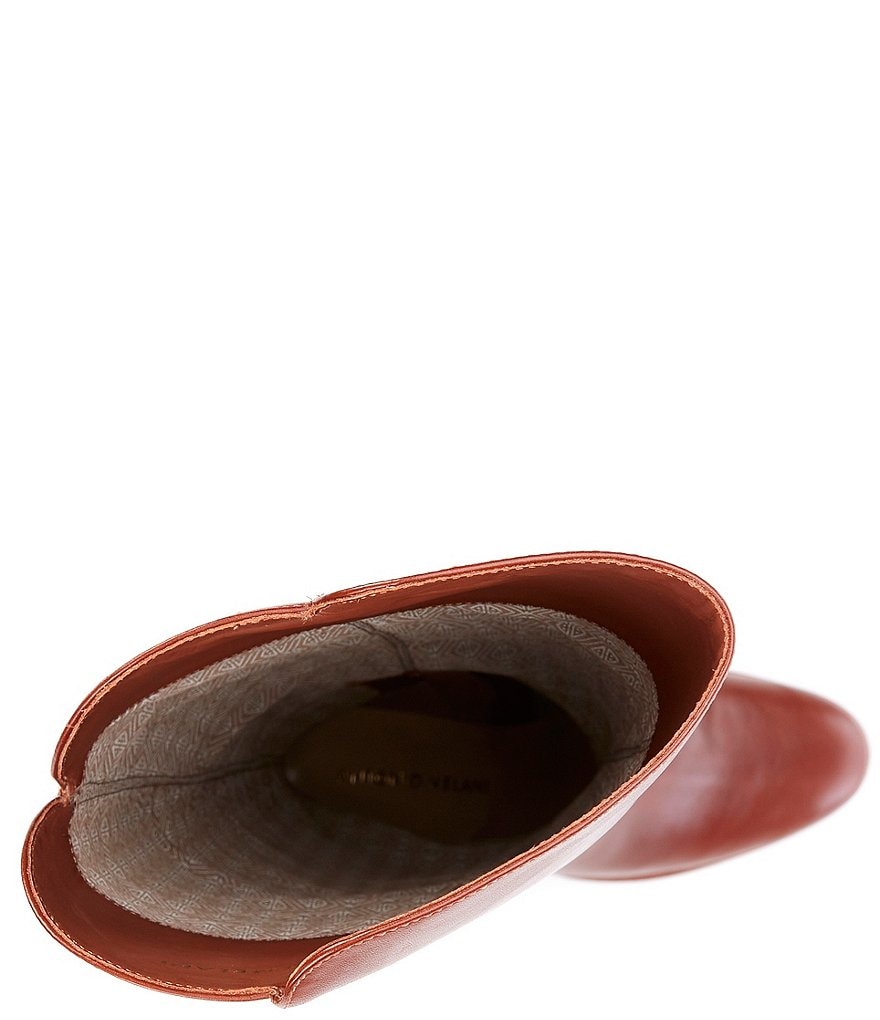 Antonio Melani Malindah Leather Block Heel Dress Boots