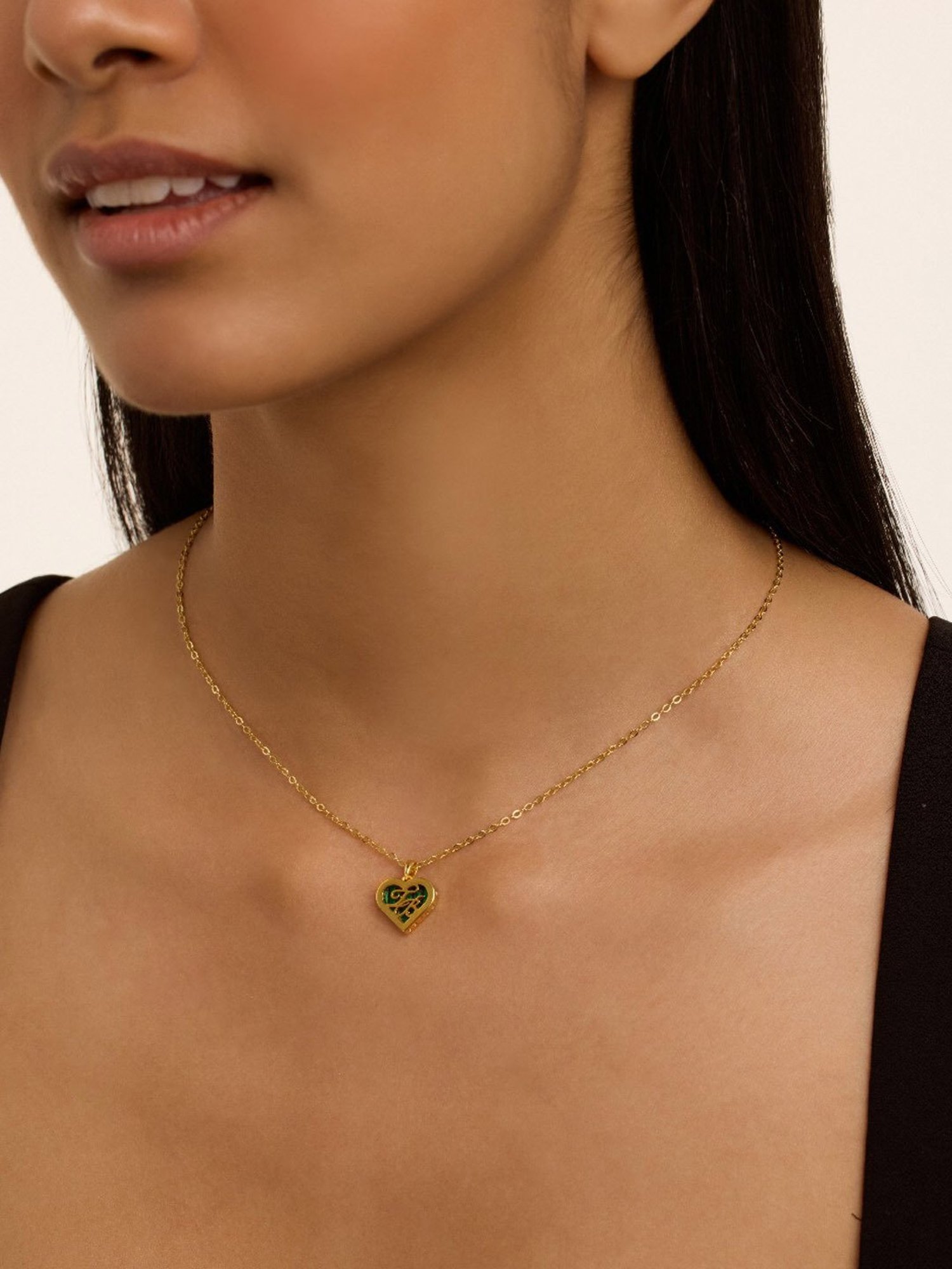 Ted Baker Monogram Heart Pendant Necklace for Women