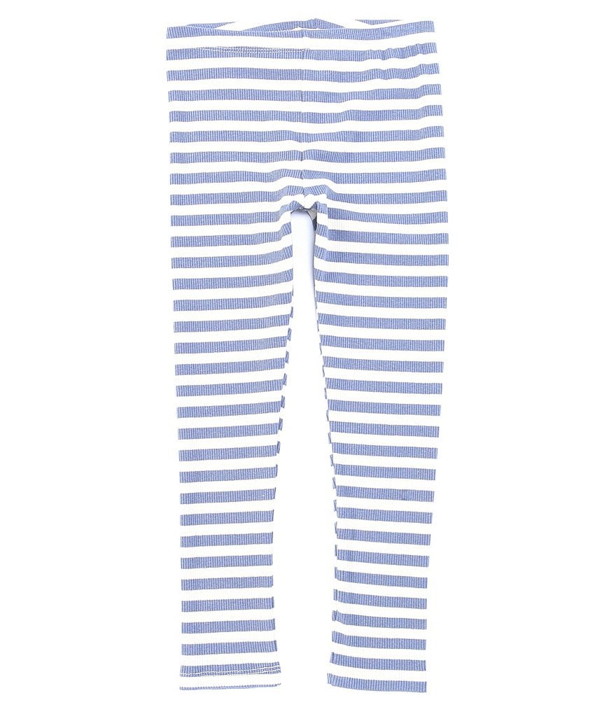 Tea Collection Little Girls 2-6 Sparkle Stripe Capri Leggings