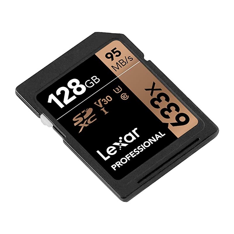 Professional 633X 64GB 2Pack + 128GB SDXC UHSI Cards