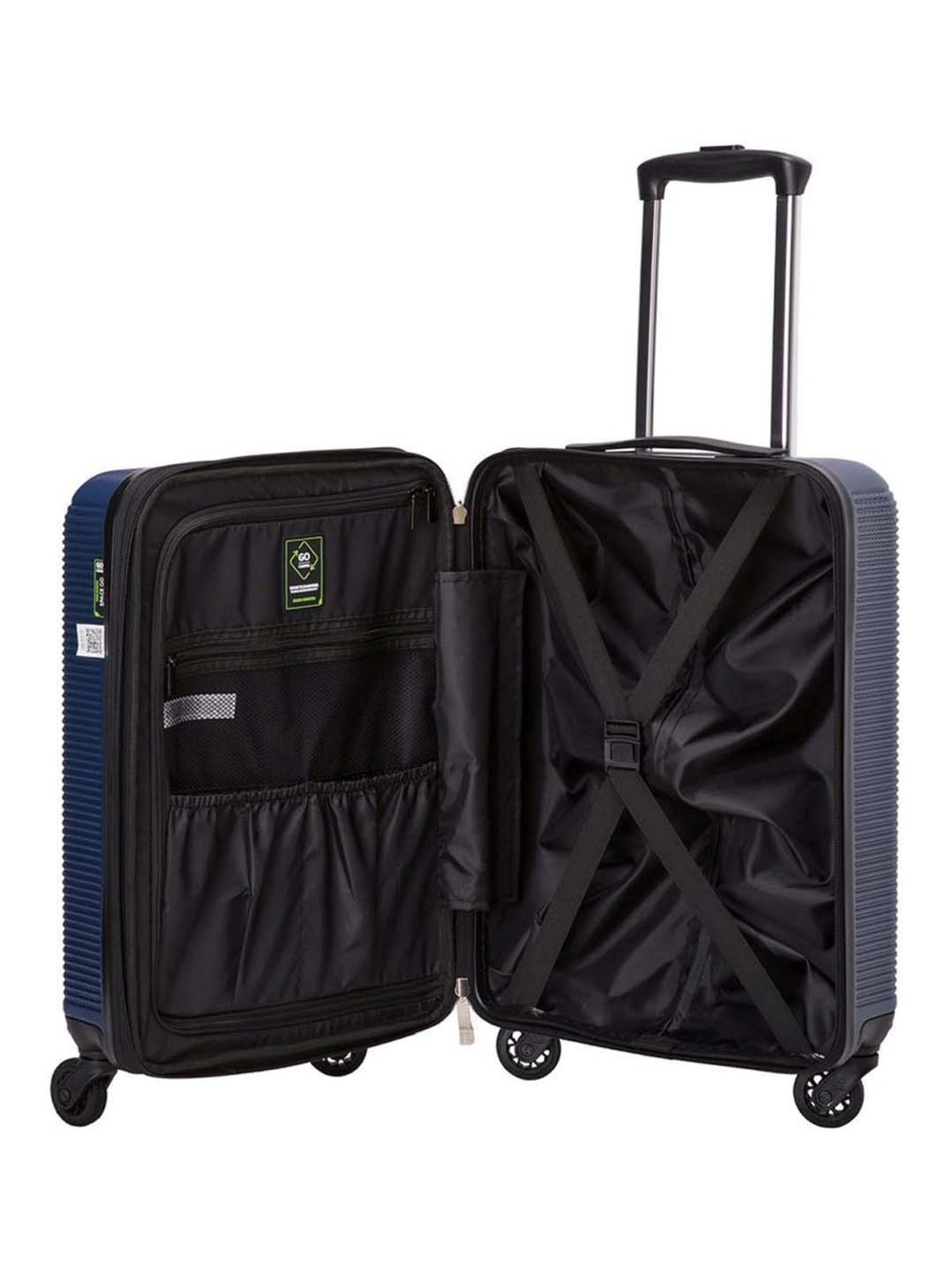 Assembly Green Textured Small Cabin Trolley - 20 inch