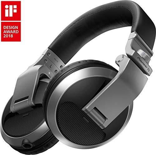 pioneer pro dj dj headphones silver hdjx5s
