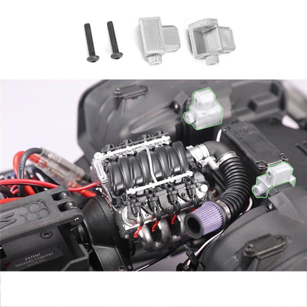 Front Car Shell Column Heightening Metal Accessories for TRAXXAS TRX4 RC Car 3D Printing DJ-0713