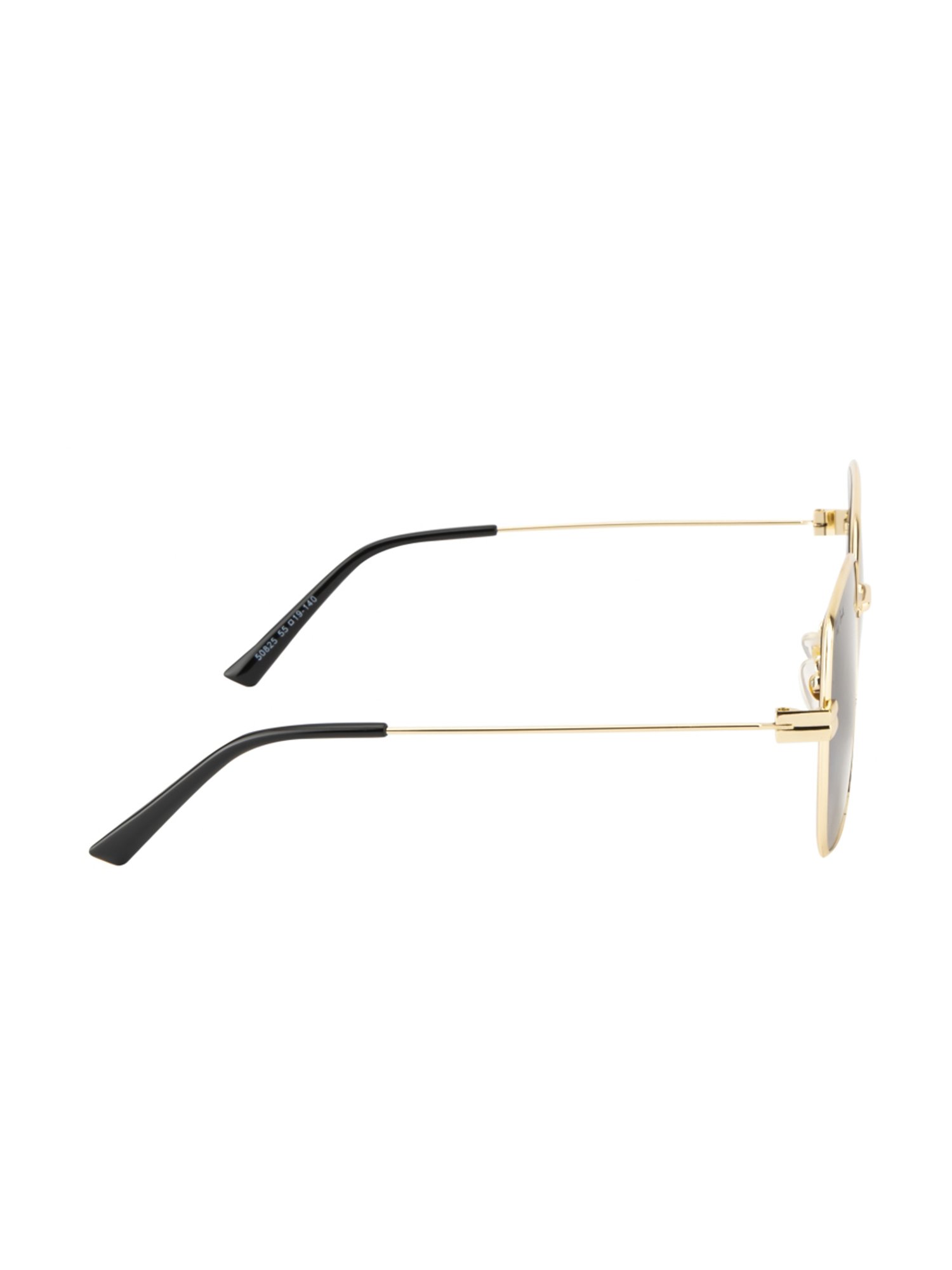 Ted Smith TSQUARE_C2 Blue Gradient Square Sunglasses