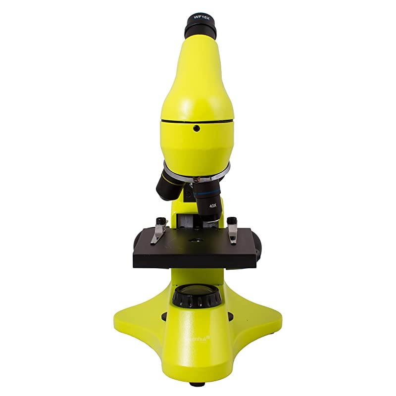 MicroMini 20x LED Lighted Pocket Microscope with Builtin UV and LED Flashlight Green