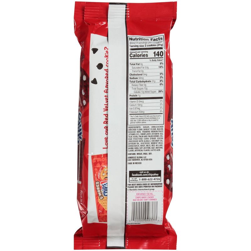 Chips Ahoy! Red Velvet Cookies - 9.6oz
