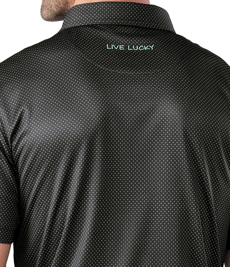 BLACK CLOVER Lucky Fit Short-Sleeve Plus 4 Dri-Balance&trade; Polo