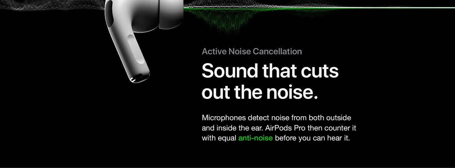 Haoztec OEM Airpods Pro Bluetooth Earbuds Earphone Active Noise Cancellation With Charging Case for iPhone