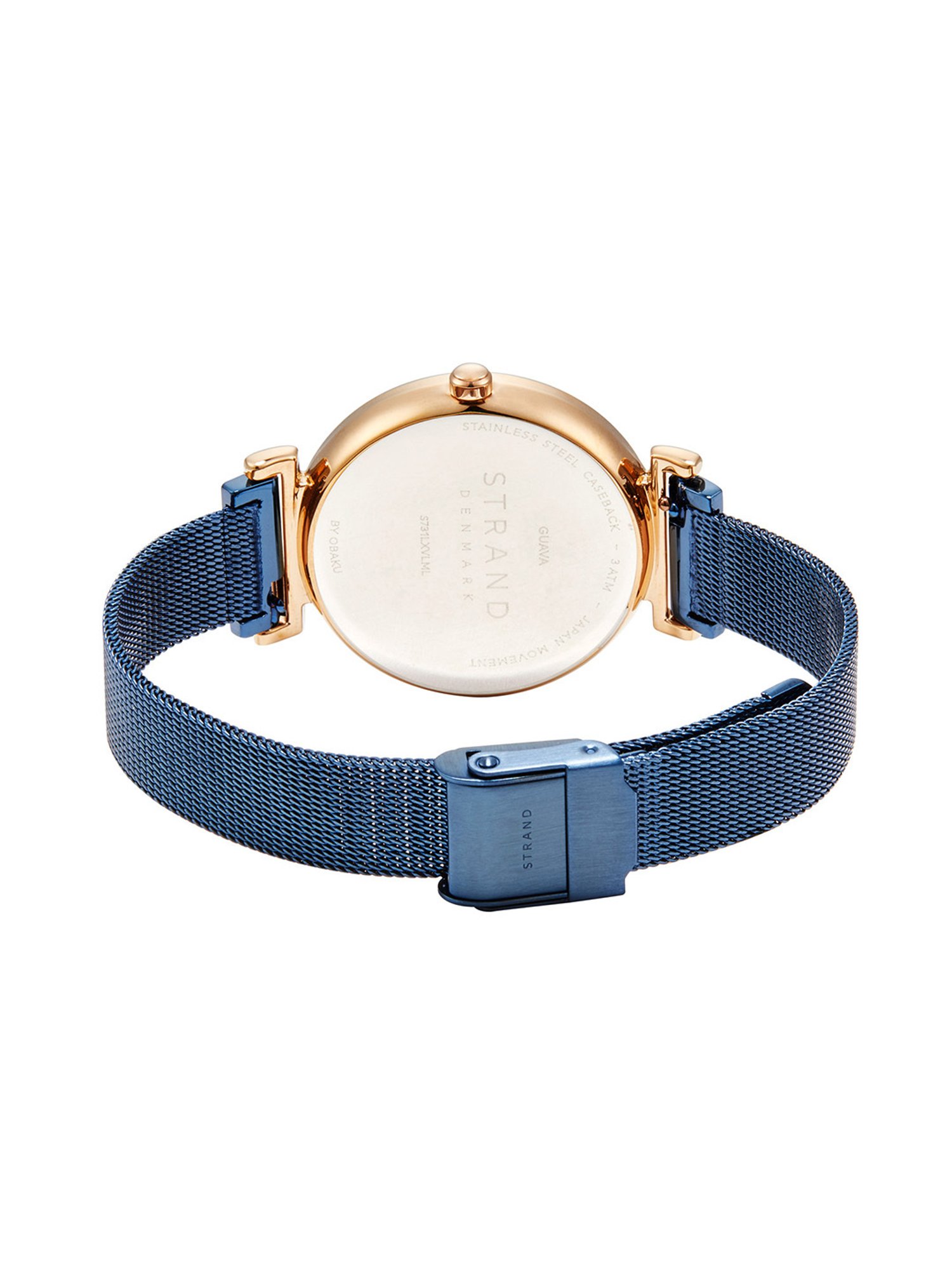 Strand By Obaku S731LXVLML Guava Ocean Analog Watch for Women