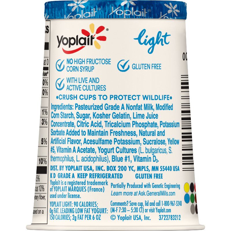Yoplait Light Key Lime Pie Yogurt - 6oz
