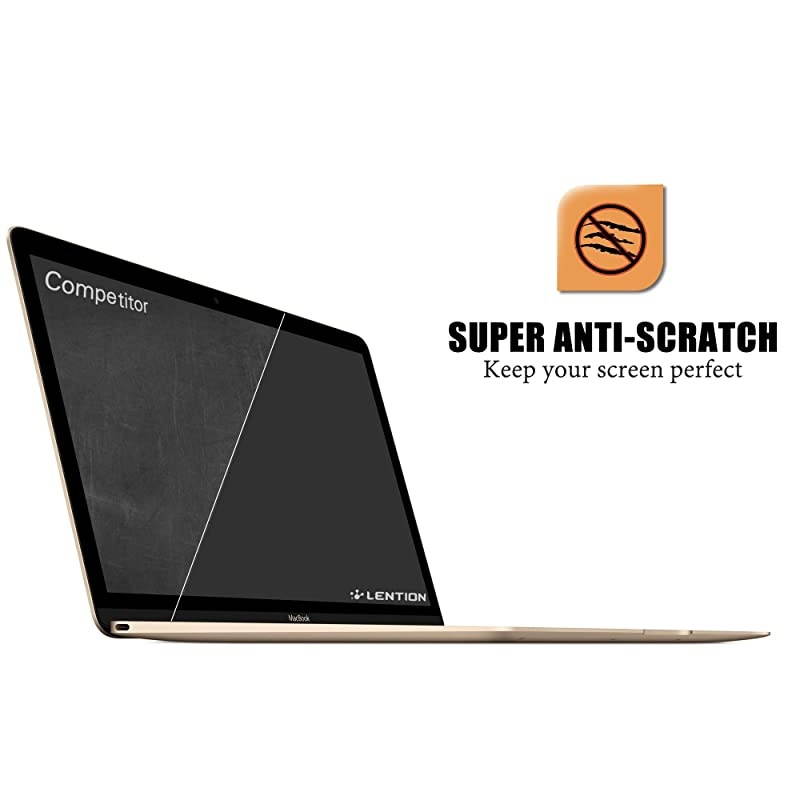 Clear Screen Protector for 12inch MacBook AntiScratch Hydrophobic Oleophobic Crystal HD Protective Film