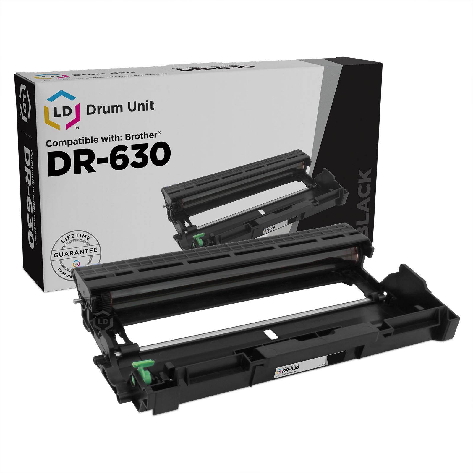 LD &copy; Compatible Replacements for Brother Set of 1 TN660 HY Black Toner & 1 DR630 Drum Unit for Brother DCP, HL, and MFC Printers
